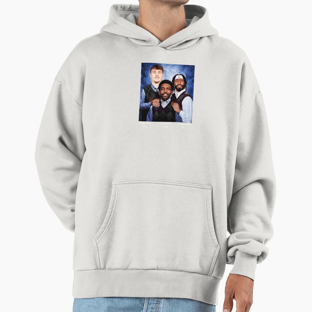 Cooper Flagg Kyrie Irving Anthony Hoodie - Custom Art Print Men Women - T-Shirt, Sweatshirt, Hoodie