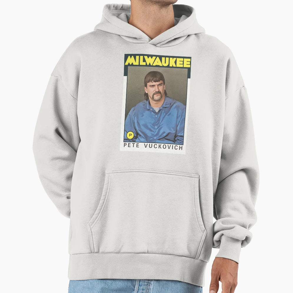 Pete Vuckovich Hoodie - Unique Graphic Unisex - T-Shirt, Sweatshirt, Hoodie