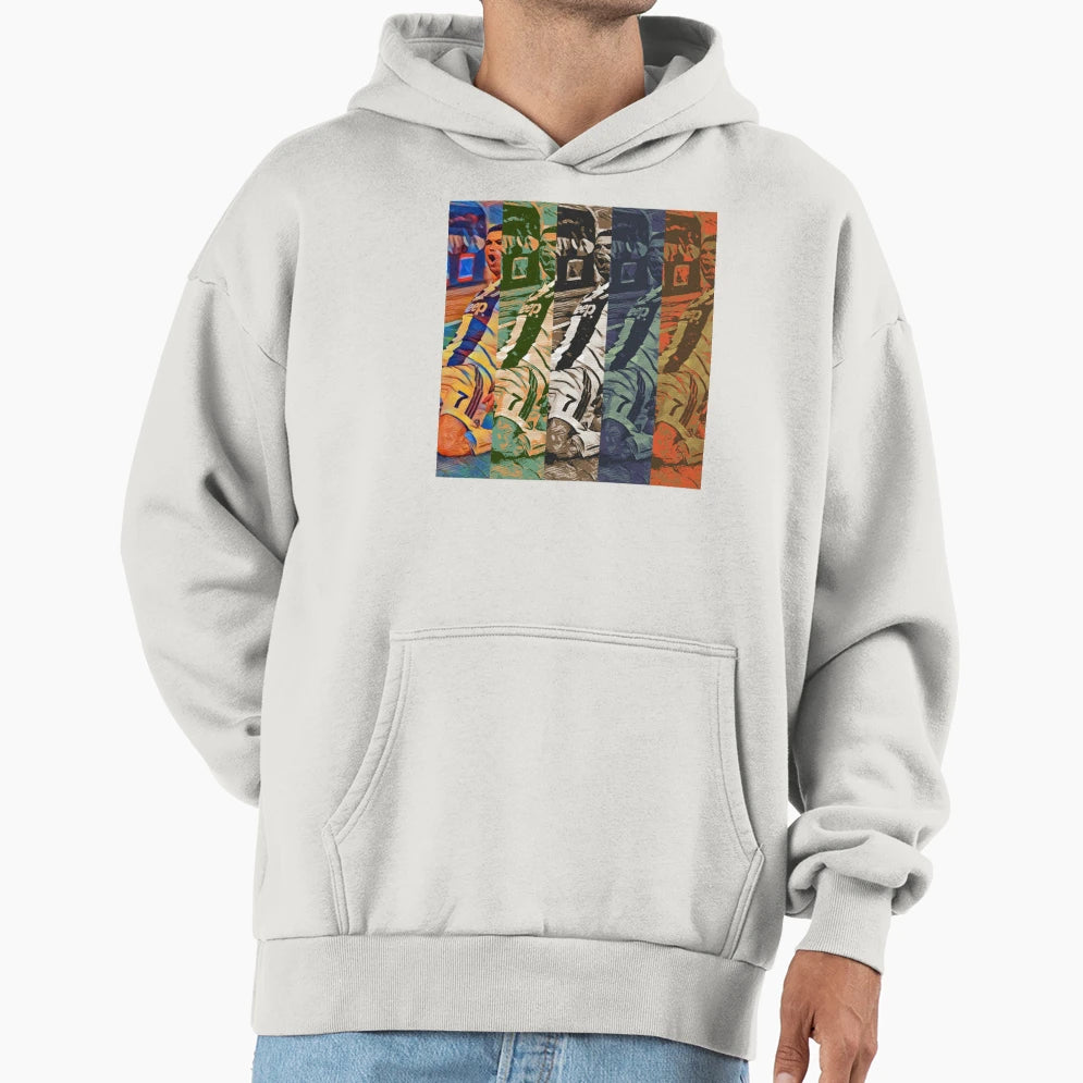 Cristiano Ronaldo Goal Celebration Hoodie - Custom Art Print for Adults - T-Shirt, Sweatshirt, Hoodie