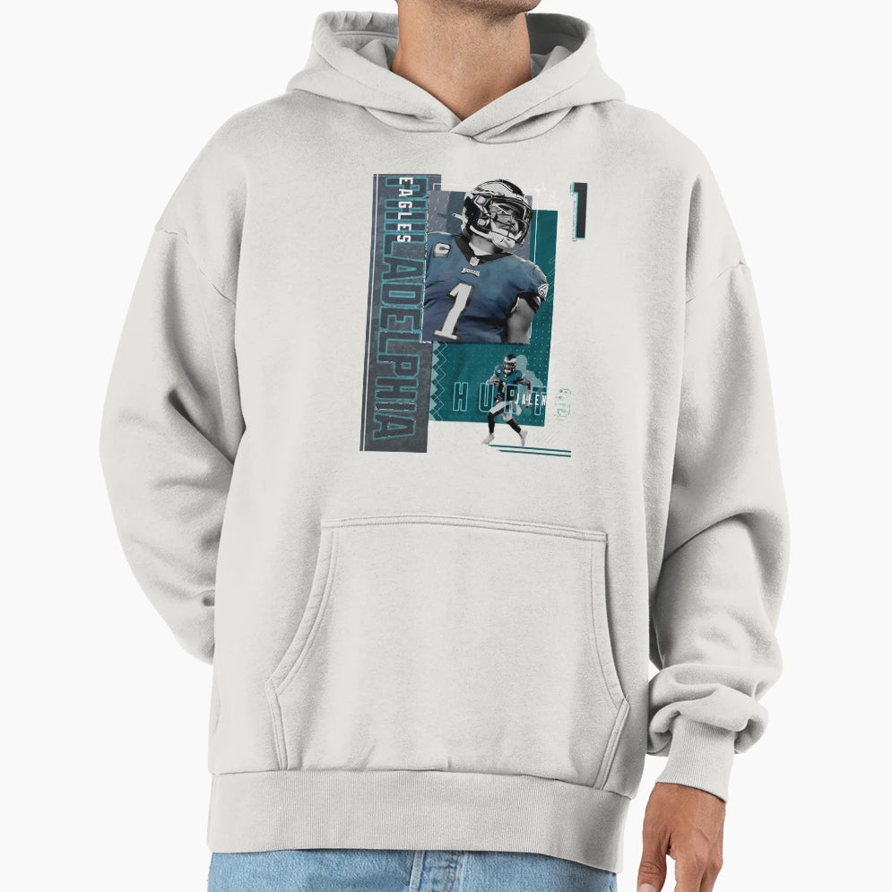 Championship Football Player Sports 1 Hoodie - Trendy Graphic Unisex - T-Shirt, Sweatshirt, Hoodie