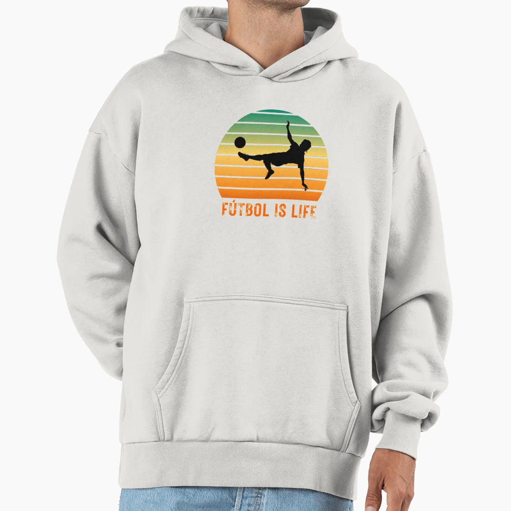 Gift Football Players And Futbol Fans Hoodie - Graphic Print for Adults - T-Shirt, Sweatshirt, Hoodie