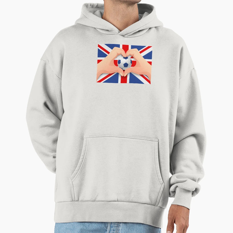 Football Love Hoodie - Aesthetic Graphic for Adults - T-Shirt, Sweatshirt, Hoodie