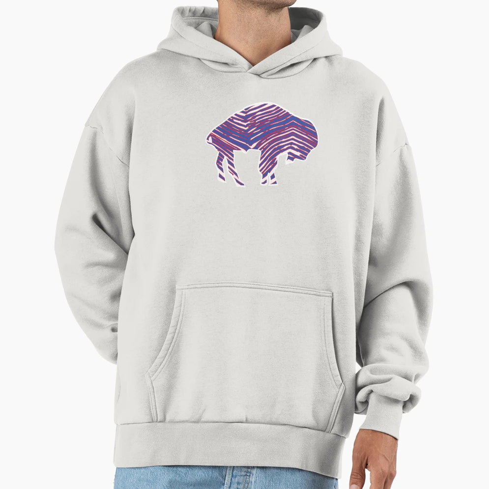 Buffalo Zebra Hoodie - Casual Everyday Wear for Adults - T-Shirt, Sweatshirt, Hoodie