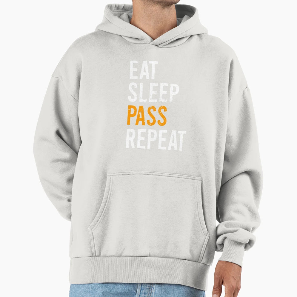 Eat Sleep Basketball Repeat Hoodie - Minimalist Print for Adults - T-Shirt, Sweatshirt, Hoodie