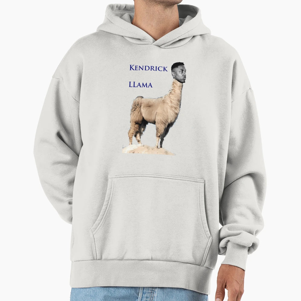Kendrick Llama Hoodie - Unique Graphic Men Women - T-Shirt, Sweatshirt, Hoodie