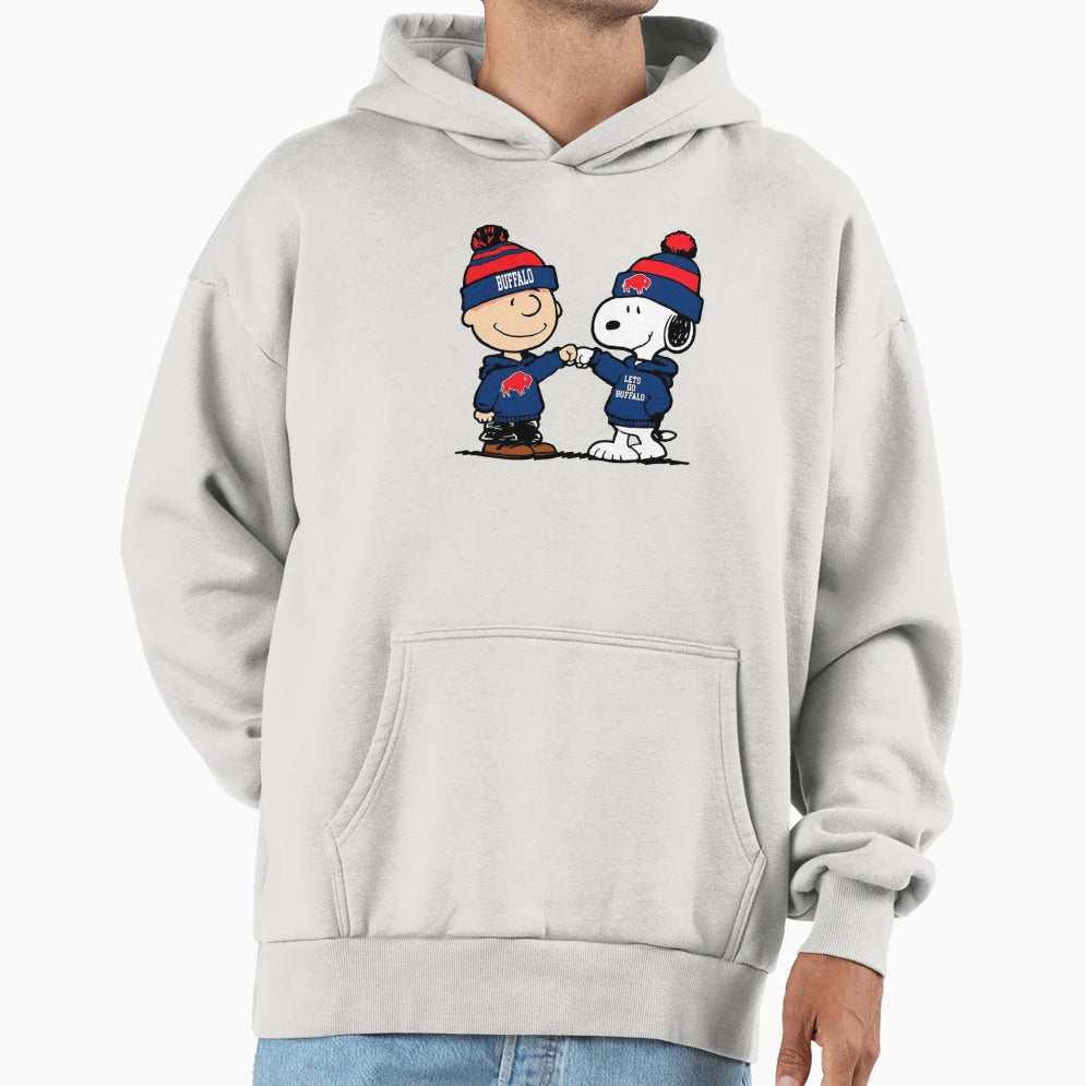 Snoopy Buffalo Bills Hoodie - Trendy Graphic for Adults - T-Shirt, Sweatshirt, Hoodie