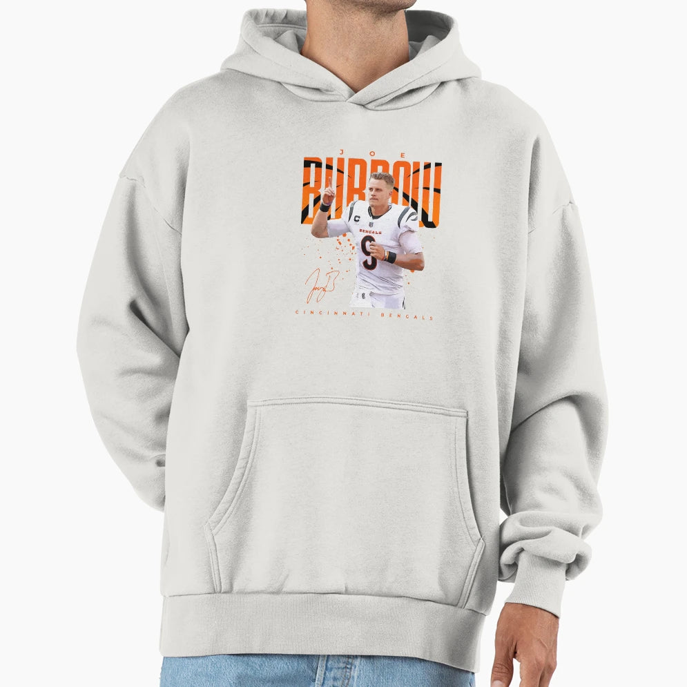 Player Sports Quarterback 14 Wide Hoodie - Fun Novelty Design Men Women - T-Shirt, Sweatshirt, Hoodie