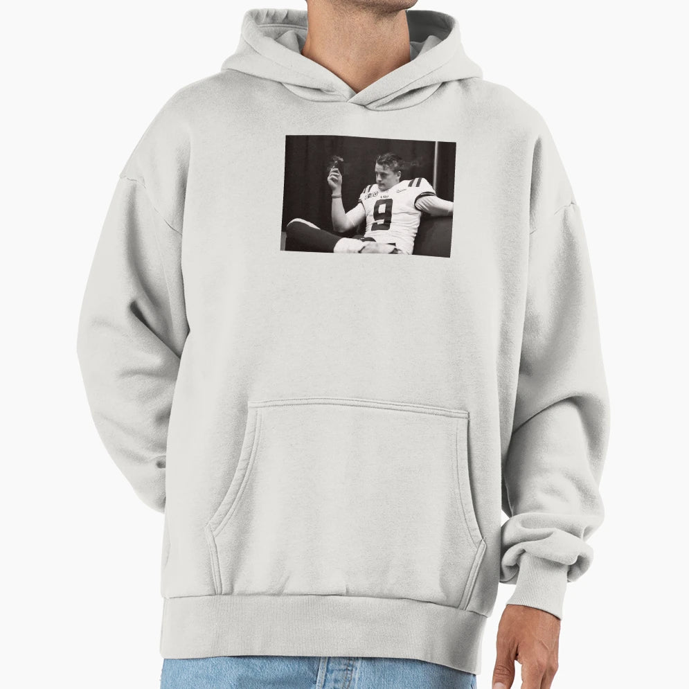 JB Smoking Cigarr Hoodie - Aesthetic Graphic Unisex - T-Shirt, Sweatshirt, Hoodie