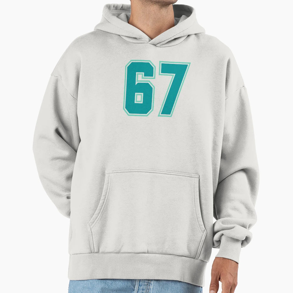 Six Seven Trendy Meme 6 7 Slang Hoodie - Graphic Print Men Women - T-Shirt, Sweatshirt, Hoodie