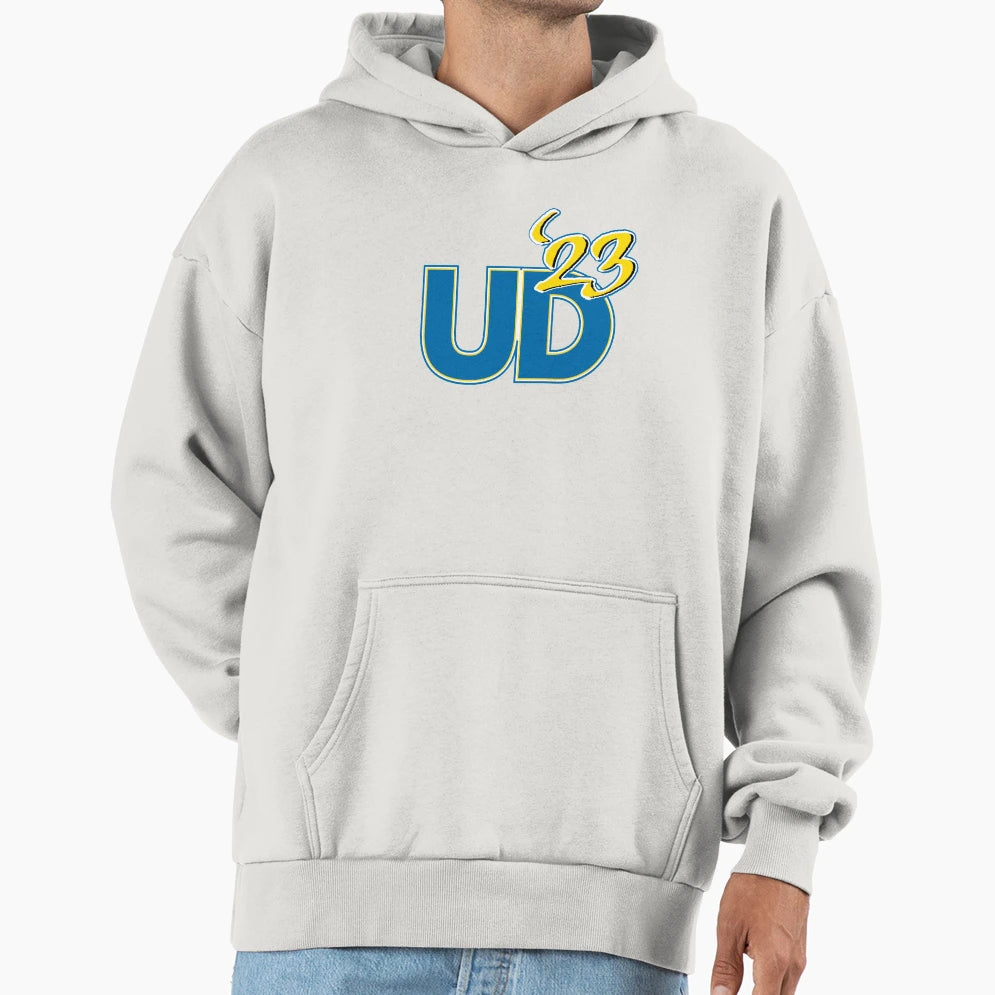 University Delaware Ud 23 Logo Hoodie - Custom Art Print for Adults - T-Shirt, Sweatshirt, Hoodie