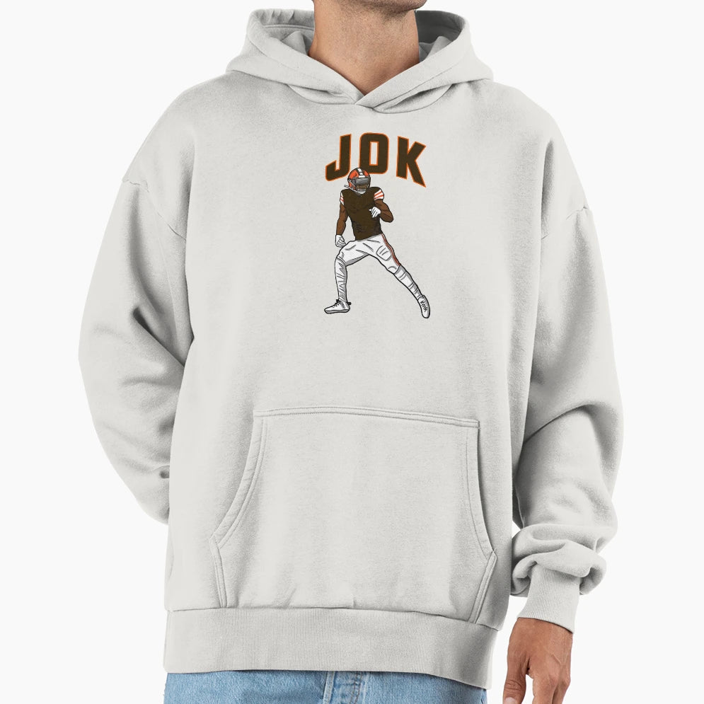 Jok Football Hoodie - Unique Graphic Unisex - T-Shirt, Sweatshirt, Hoodie