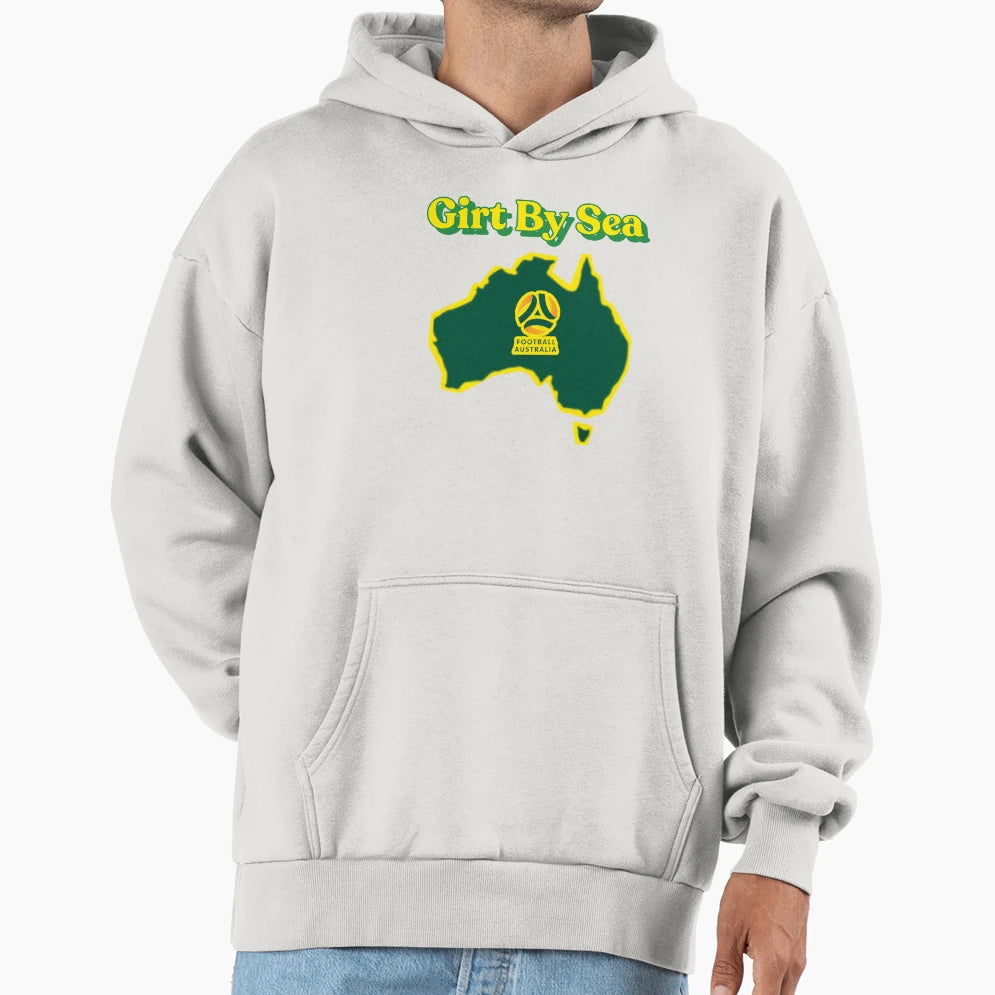 Socceroos Girt Hoodie - Custom Art Print Men Women - T-Shirt, Sweatshirt, Hoodie