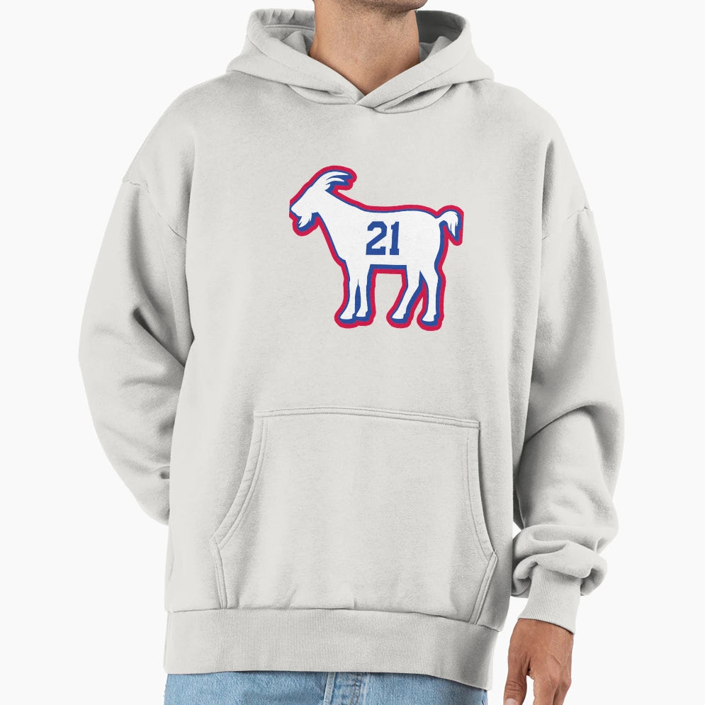 Phi Goat 21 Red Hoodie - Custom Art Print Men Women - T-Shirt, Sweatshirt, Hoodie