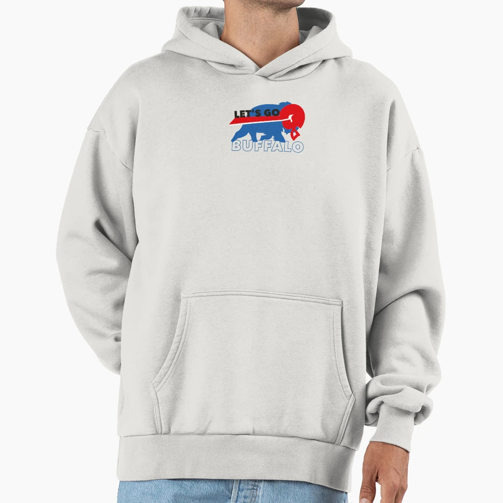 Og Buffalo Hoodie - Novelty Apparel for Adults - T-Shirt, Sweatshirt, Hoodie