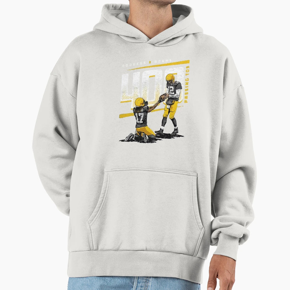 Rodgers And Adams 400 Passing Tos T-Shirt - Casual Everyday Wear Unisex - T-Shirt, Sweatshirt, Hoodie