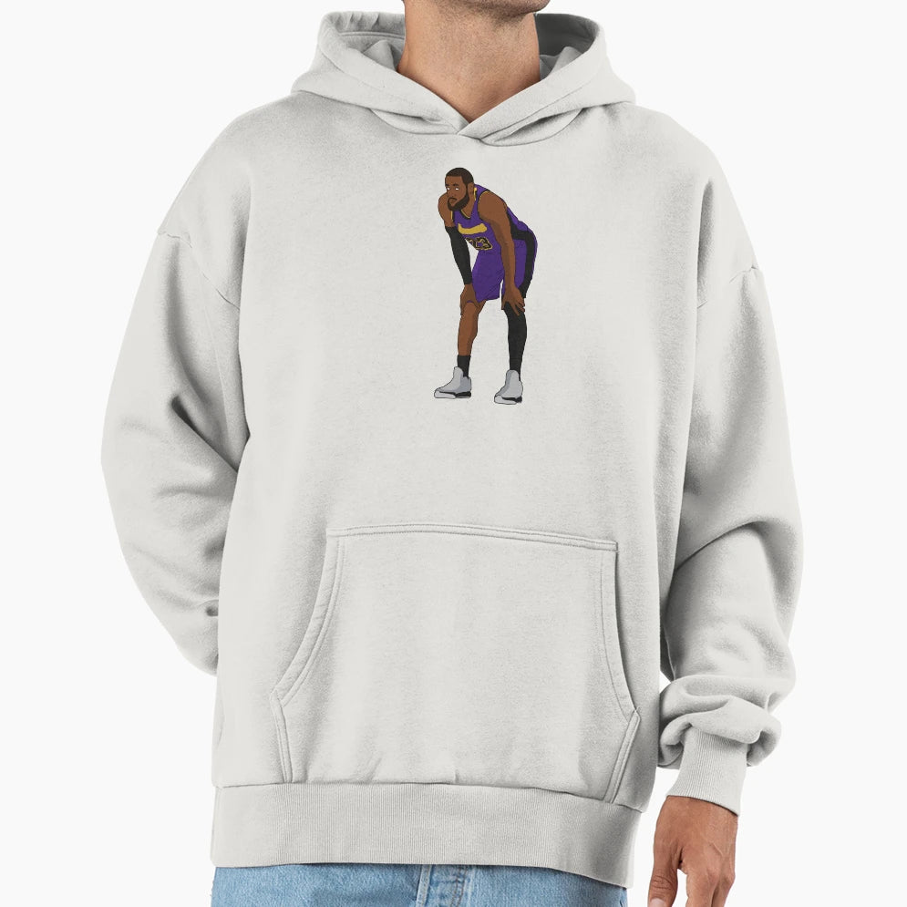 Lebron Cartoon Hoodie - Aesthetic Graphic for Adults - T-Shirt, Sweatshirt, Hoodie