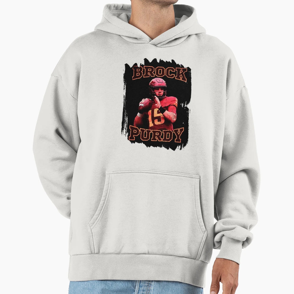 Brock Football Hoodie - Minimalist Print Unisex - T-Shirt, Sweatshirt, Hoodie