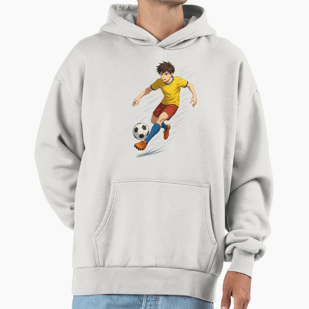 Kinetic Soccer Sprint Art Hoodie - Streetwear Style for Adults - T-Shirt, Sweatshirt, Hoodie
