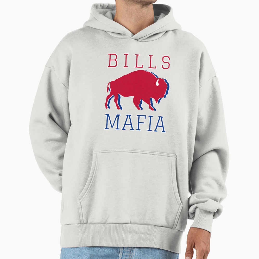 Buffalo Bills Mafia New York Hoodie - Casual Everyday Wear for Adults - T-Shirt, Sweatshirt, Hoodie