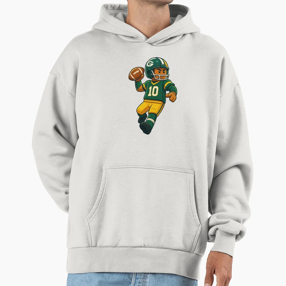 Block Love Hoodie - Trendy Graphic Unisex - T-Shirt, Sweatshirt, Hoodie