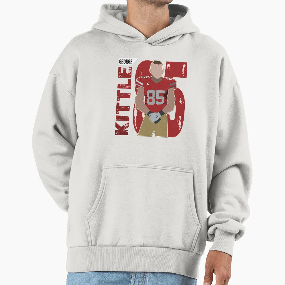 Nobrand Mens Kittle Black Red Name T-Shirt - Fun Novelty Design for Adults - T-Shirt, Sweatshirt, Hoodie