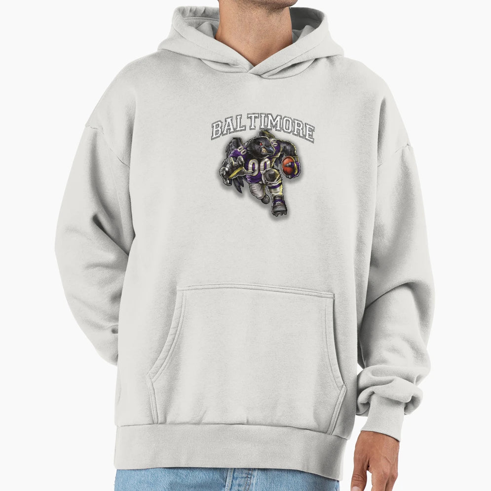 Baltimore Football Hoodie - Novelty Apparel Men Women - T-Shirt, Sweatshirt, Hoodie