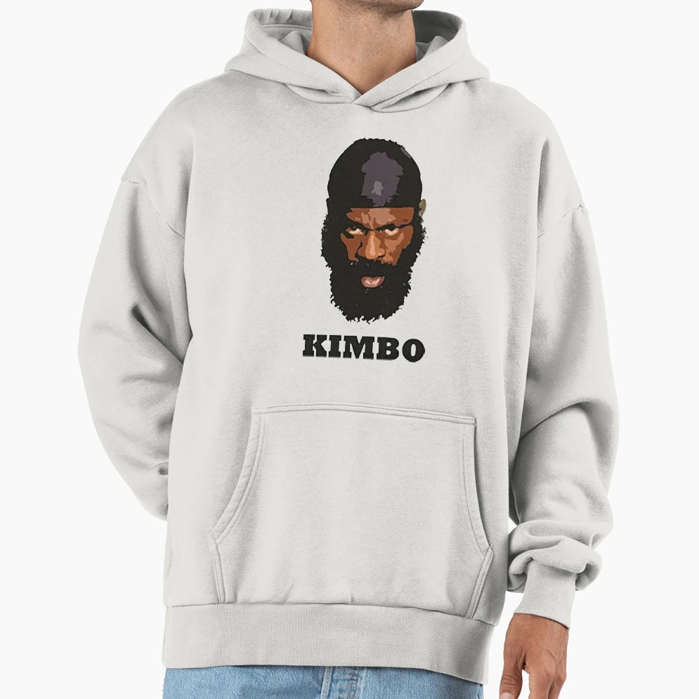 Kimbo Slice Face Hoodie - Minimalist Print Men Women - T-Shirt, Sweatshirt, Hoodie