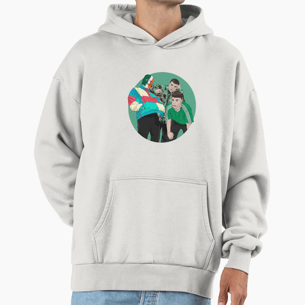 Kneecap Hoodie - Casual Everyday Wear Men Women - T-Shirt, Sweatshirt, Hoodie