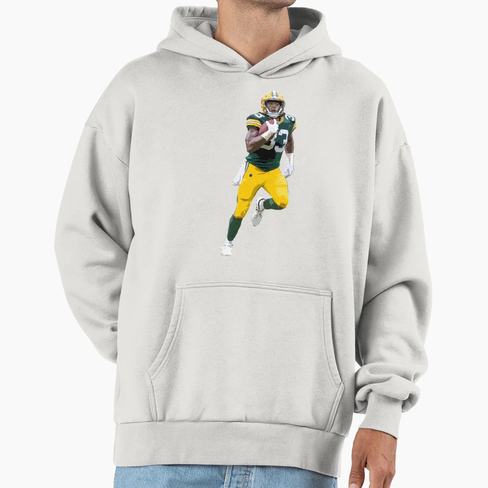 Aaron Jones Hoodie - Unique Graphic Men Women - T-Shirt, Sweatshirt, Hoodie