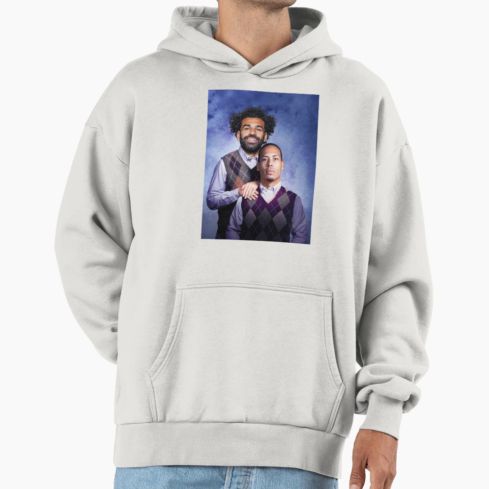 Mo Salah Van Dijk Hoodie - Unique Graphic Unisex - T-Shirt, Sweatshirt, Hoodie