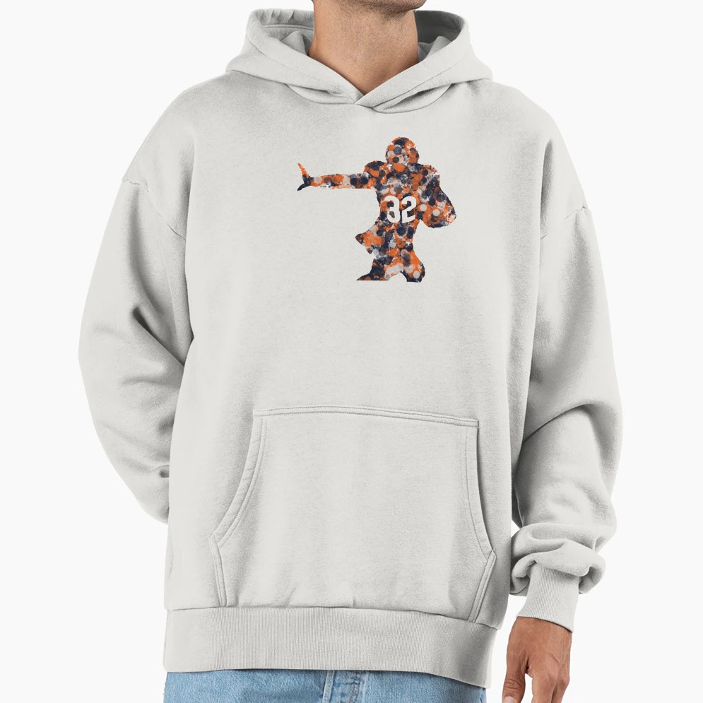 Splatter Montgomery Hoodie - Graphic Print Unisex - T-Shirt, Sweatshirt, Hoodie