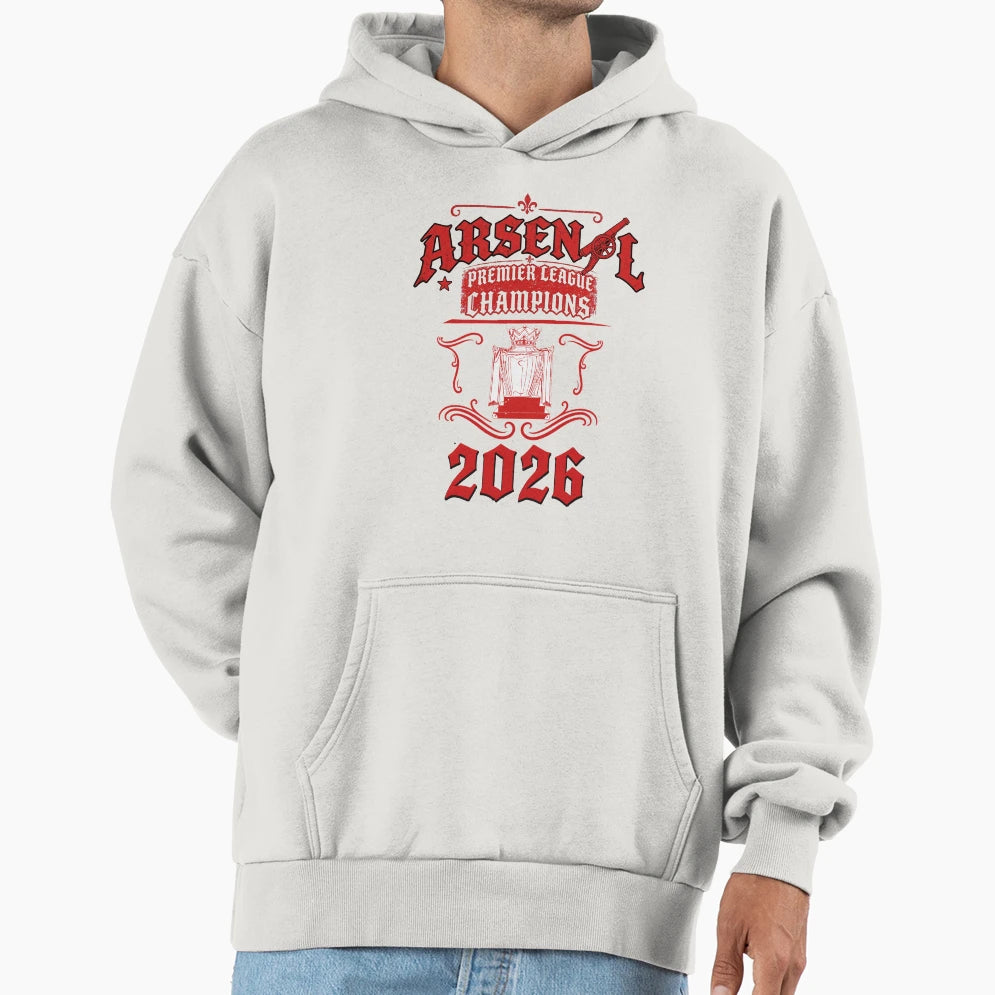 Arsenal Final 2026 Budapest Champions Hoodie - Graphic Print Men Women - T-Shirt, Sweatshirt, Hoodie