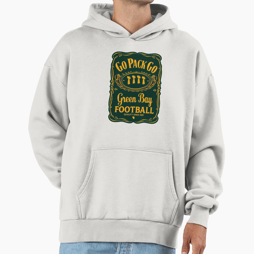 Go Pack Go Green Bay And T-Shirt - Trendy Graphic for Adults - T-Shirt, Sweatshirt, Hoodie
