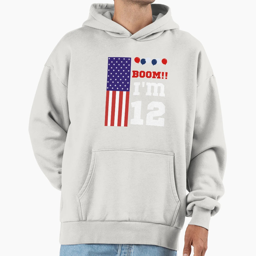 Funny Birthday Gift Itsmy 12Th Birthday Hoodie - Custom Art Print Unisex - T-Shirt, Sweatshirt, Hoodie