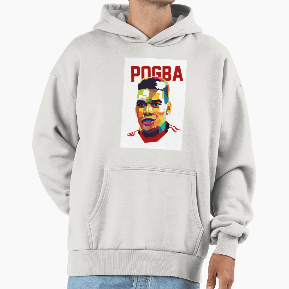 Manchester United Paul Pogba Hoodie - Trendy Graphic for Adults - T-Shirt, Sweatshirt, Hoodie