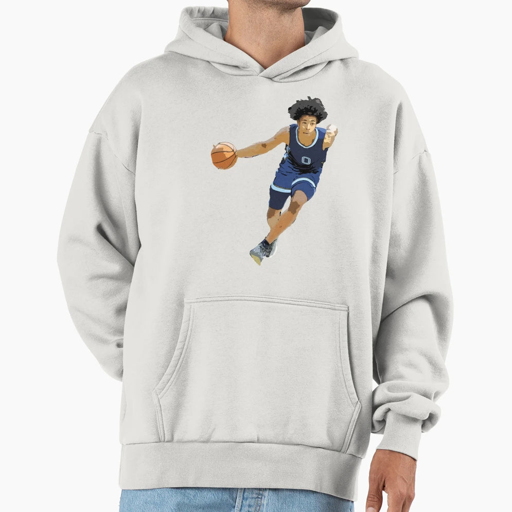 Jaylen Wells Hoodie - Casual Everyday Wear for Adults - T-Shirt, Sweatshirt, Hoodie