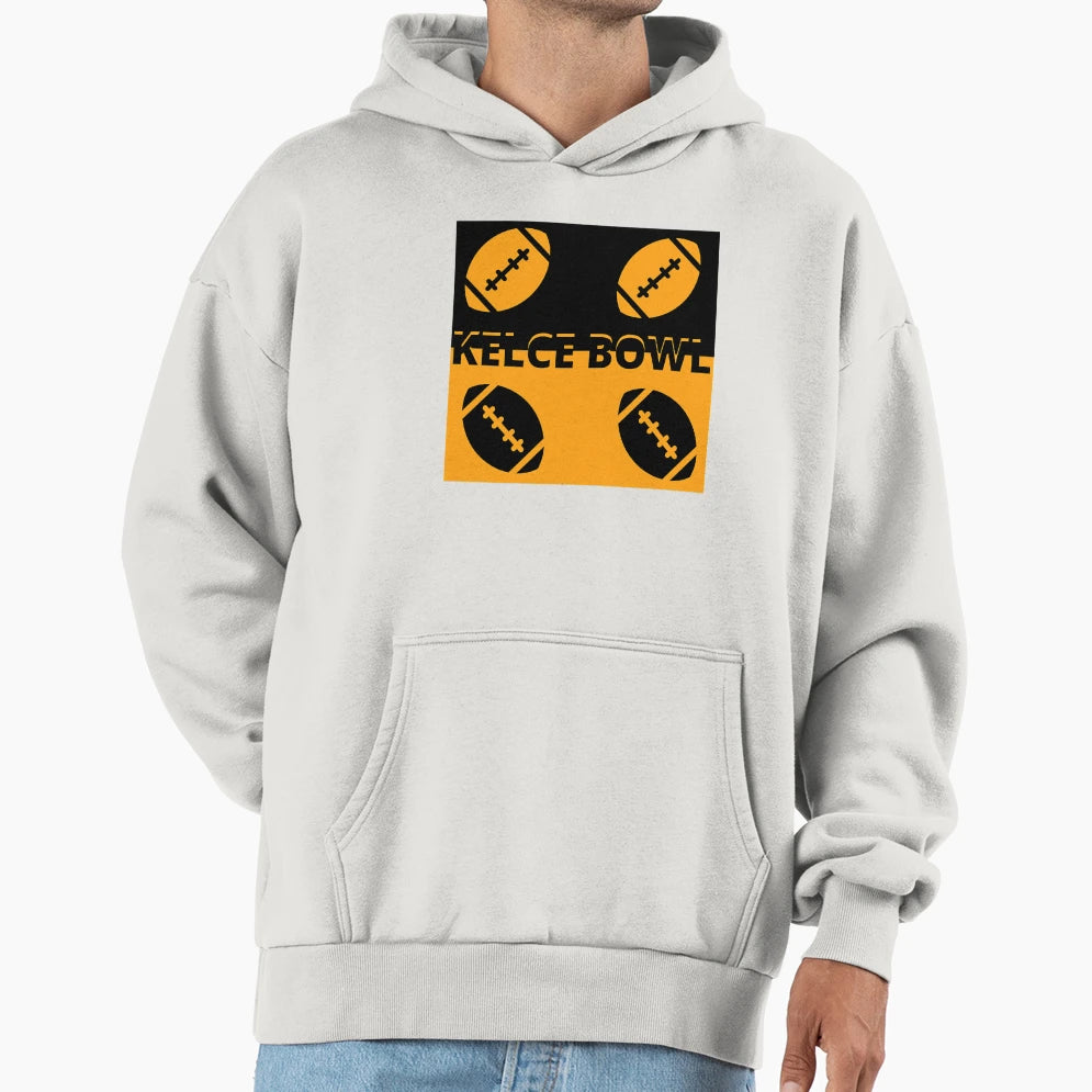 Kelce Bowl Hoodie - Casual Everyday Wear Unisex - T-Shirt, Sweatshirt, Hoodie