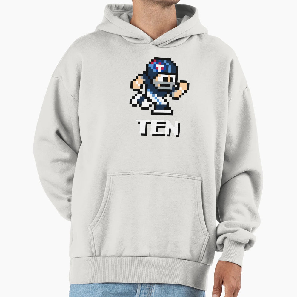 Tennessee Titans Tecmo Super Bowl Hoodie - Casual Everyday Wear Unisex - T-Shirt, Sweatshirt, Hoodie