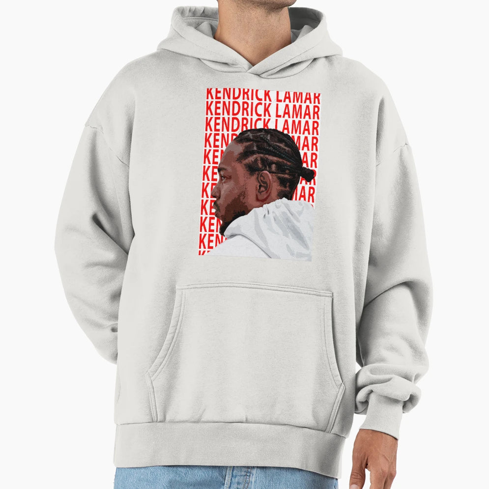Kendrick Wall Art Hoodie - Trendy Graphic Unisex - T-Shirt, Sweatshirt, Hoodie