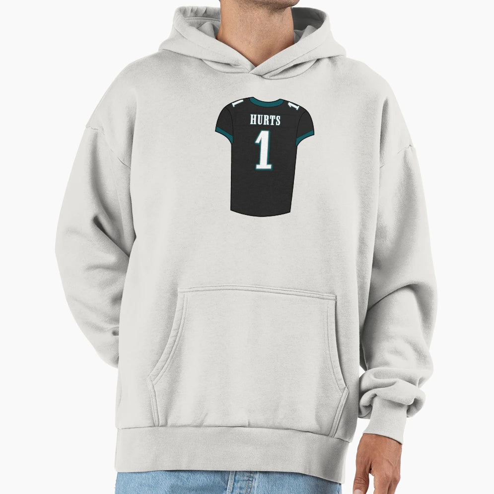 JH Alternate Jersey Hoodie - Fun Novelty Design Men Women - T-Shirt, Sweatshirt, Hoodie