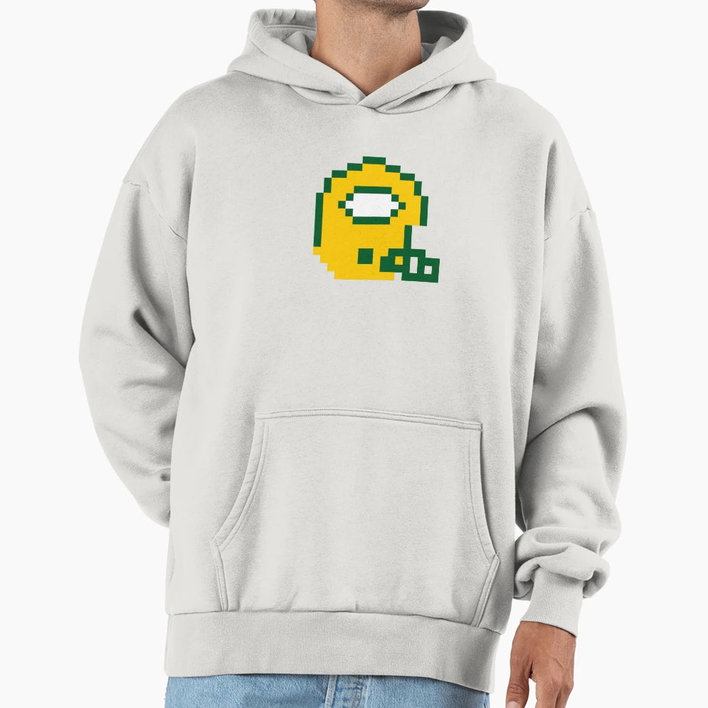 8 Bit Green Bay Hoodie - Novelty Apparel Unisex - T-Shirt, Sweatshirt, Hoodie