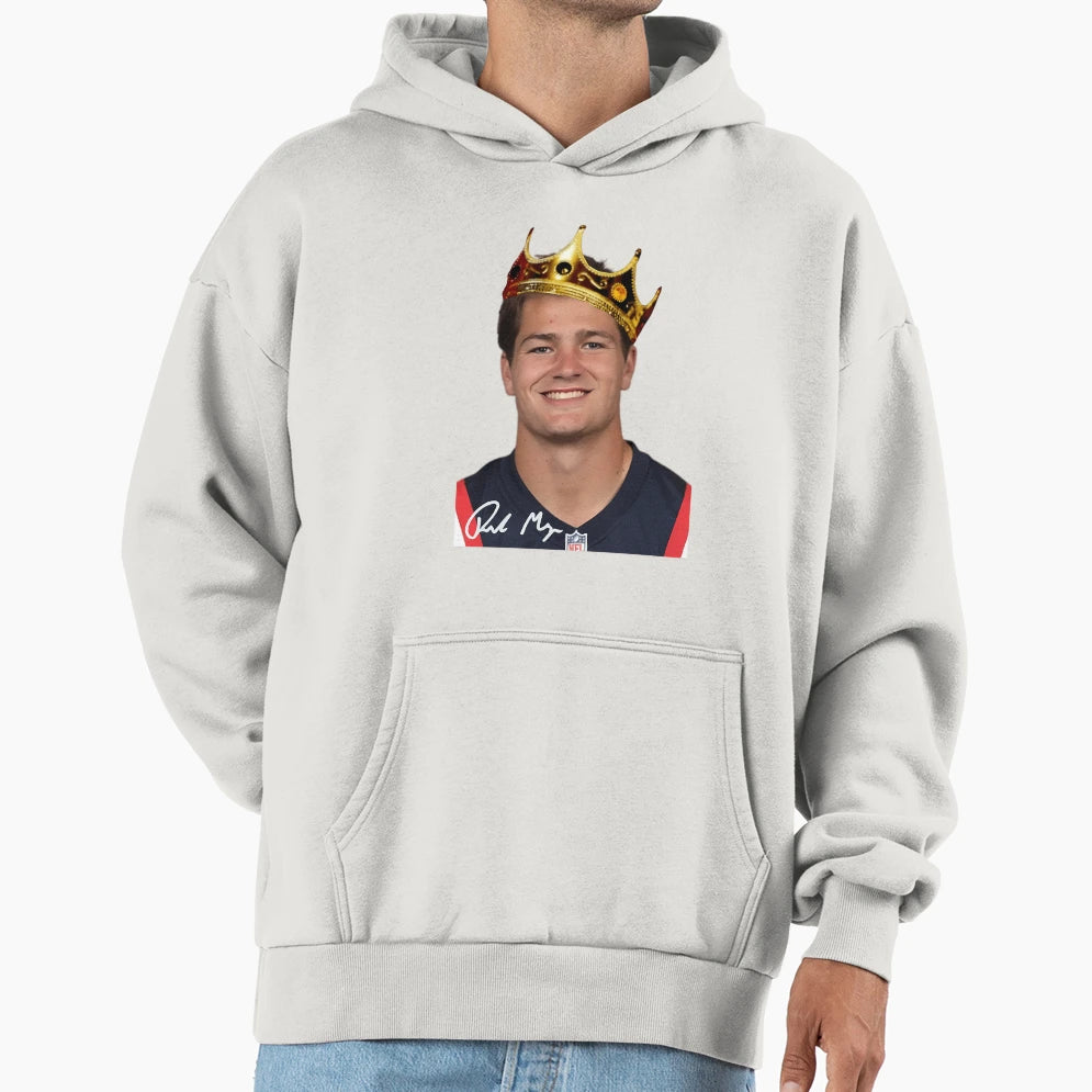 King Drake Maye Drake Maye Hoodie - Trendy Graphic Men Women - T-Shirt, Sweatshirt, Hoodie