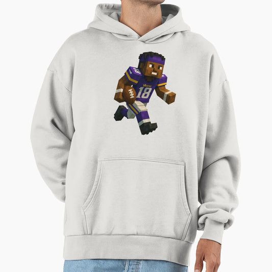 Blocky Jefferson Hoodie - Novelty Apparel Men Women - T-Shirt, Sweatshirt, Hoodie