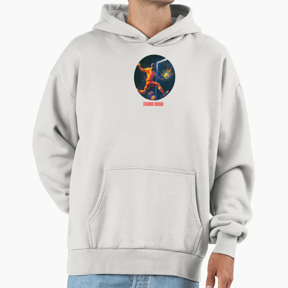 Finish Strong Hoodie - Fun Novelty Design Unisex - T-Shirt, Sweatshirt, Hoodie