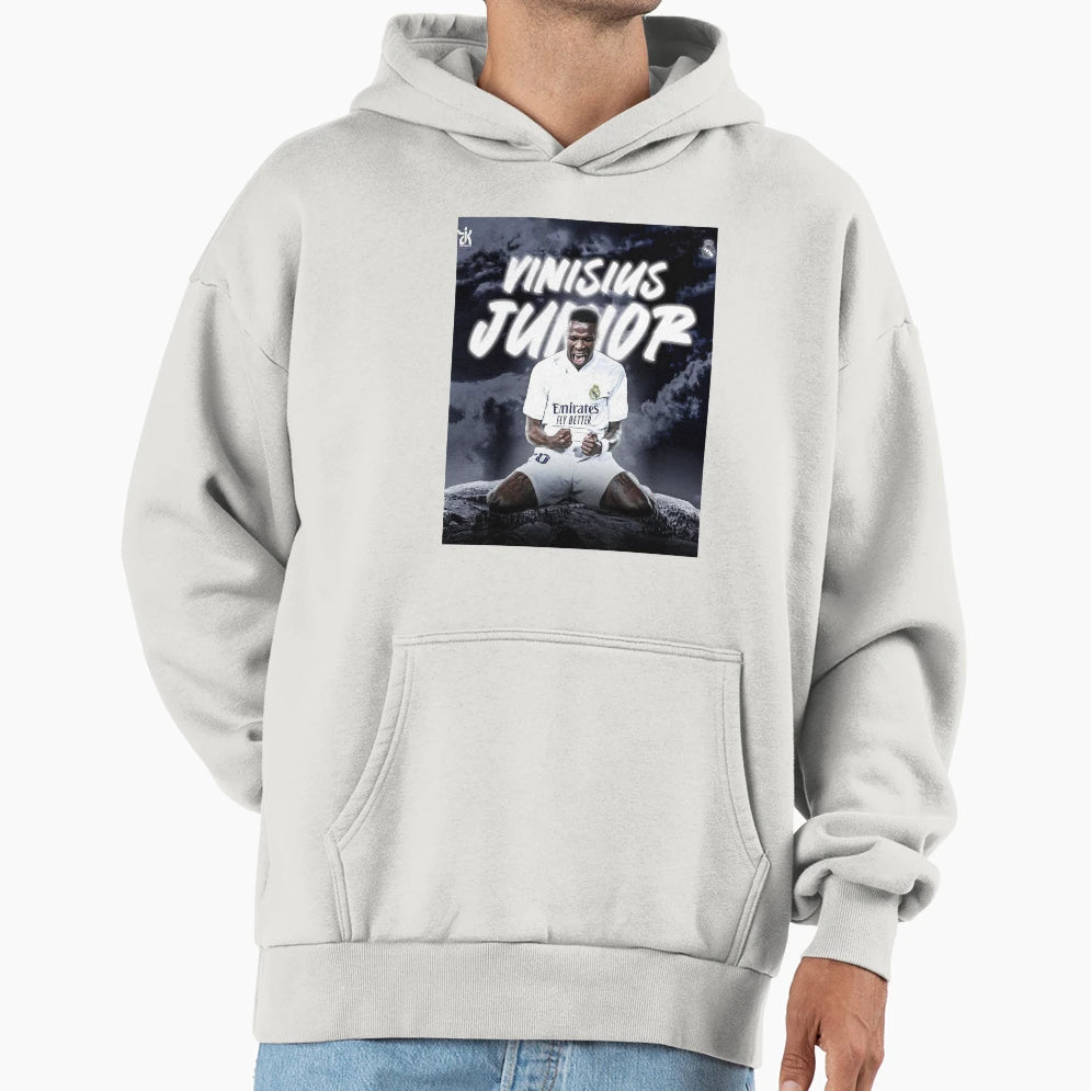 Wallpaper Vinicius Jr Hoodie - Custom Art Print Unisex - T-Shirt, Sweatshirt, Hoodie