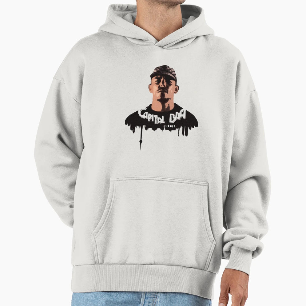 Capital Bra Hoodie - Minimalist Print Unisex - T-Shirt, Sweatshirt, Hoodie