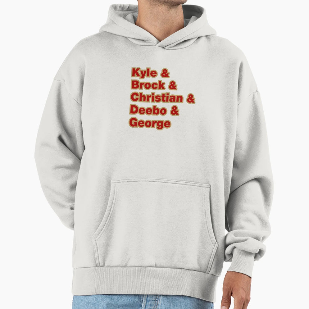 San Francisco 49Ers Hoodie - Custom Art Print Men Women - T-Shirt, Sweatshirt, Hoodie