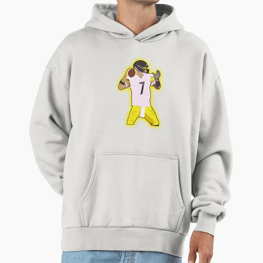 Ben Roethlisberger Hoodie - Custom Art Print Men Women - T-Shirt, Sweatshirt, Hoodie