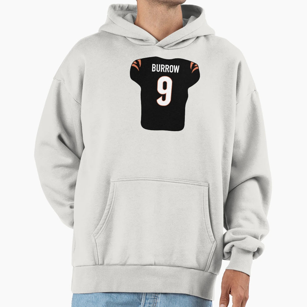JB Jersey Hoodie - Casual Everyday Wear Unisex - T-Shirt, Sweatshirt, Hoodie