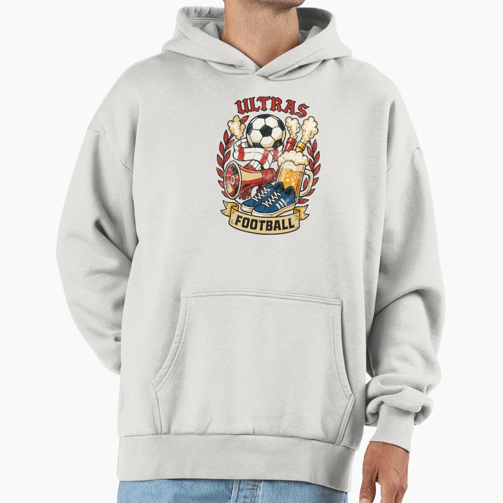 Ultras Football Supporter Culture Hoodie - Aesthetic Graphic Men Women - T-Shirt, Sweatshirt, Hoodie